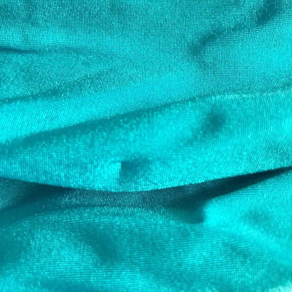 Vintage 80’s Cole of California High Cut One Piece ruched color Blocked Swimsuit - Picture 6 of 9